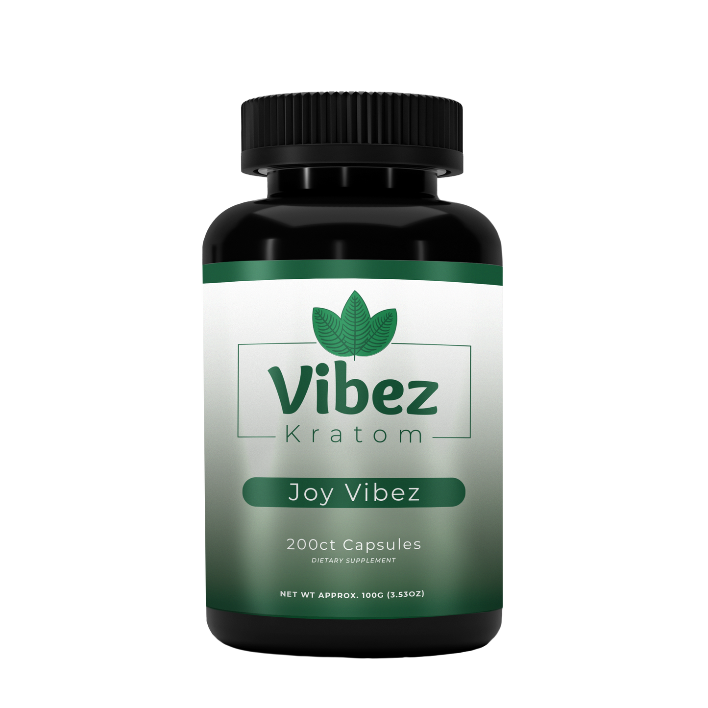 Vibez Kratom - Joy Vibez Green 200 Capsules