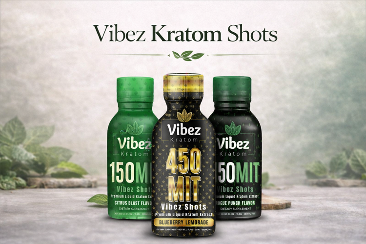 Vibez Kratom Shots Collection