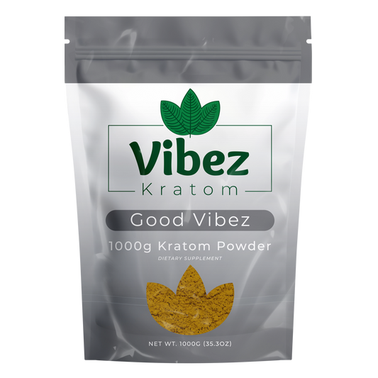 Vibez Kratom Powder 1000g Kilo