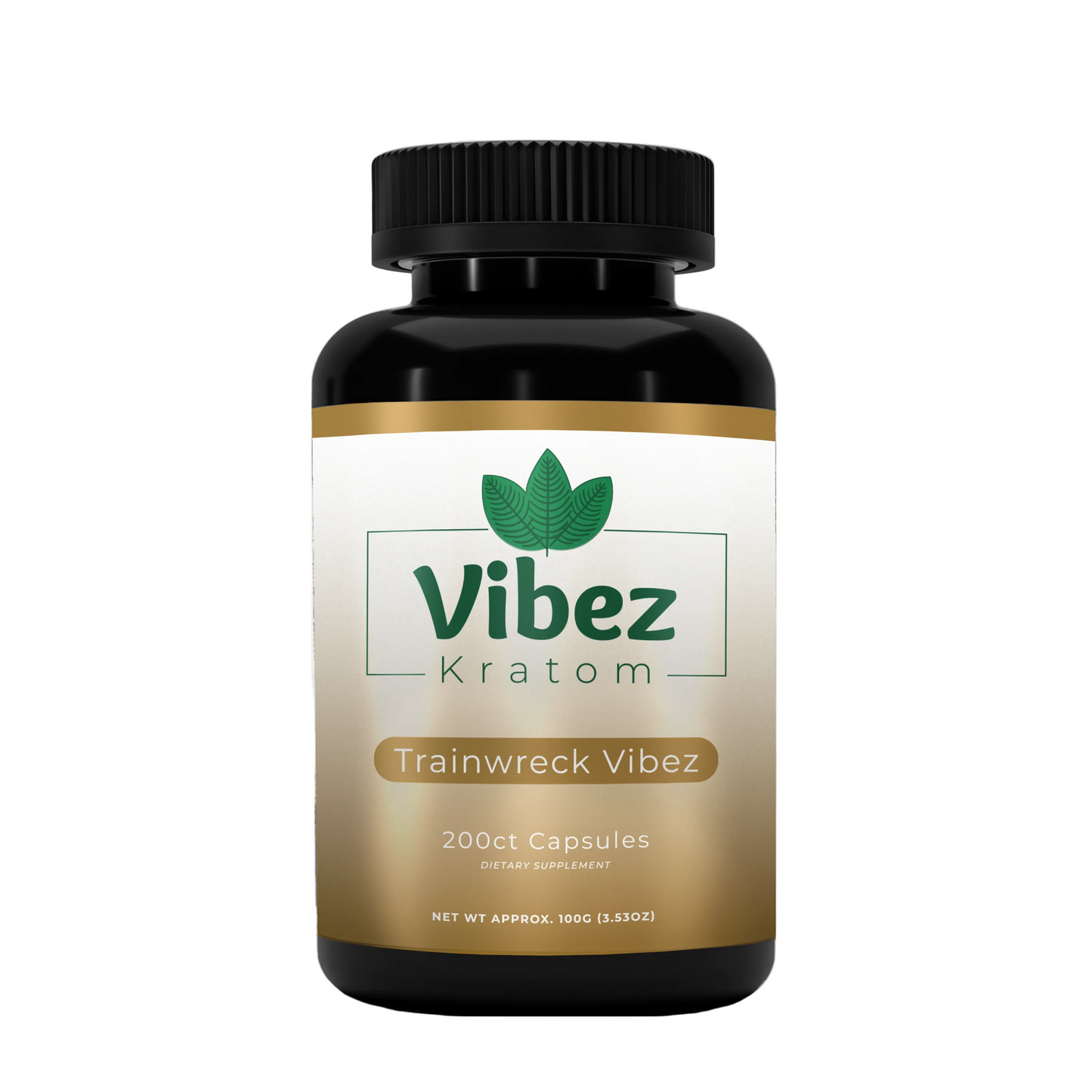 Vibez Kratom - Trainwreck Vibez 200 Capsules
