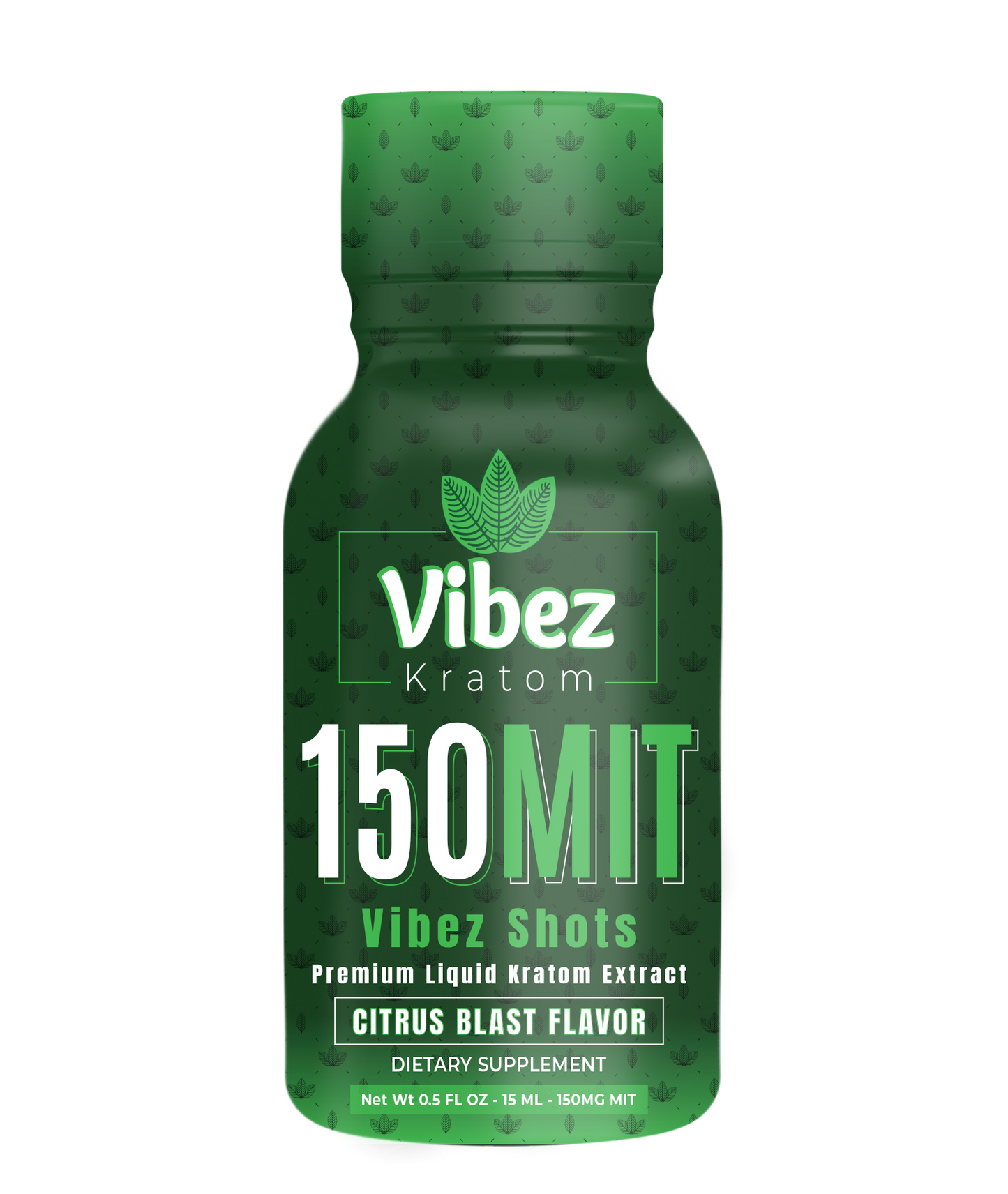 Vibez Kratom 150MG Extract Shot