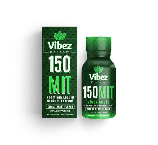 Vibez Kratom 150MG Extract Shot