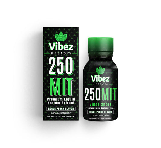 Vibez Kratom 250MG Extract Shot